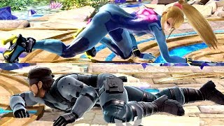 Super Smash Bros. Ultimate - All Character Crawling &amp; Crouching Animations