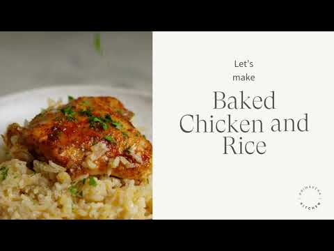 Baked Chicken and Rice