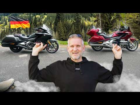 Den lyder som en PORSCHE!? Vi tager på Goldwing-tur til Tyskland!