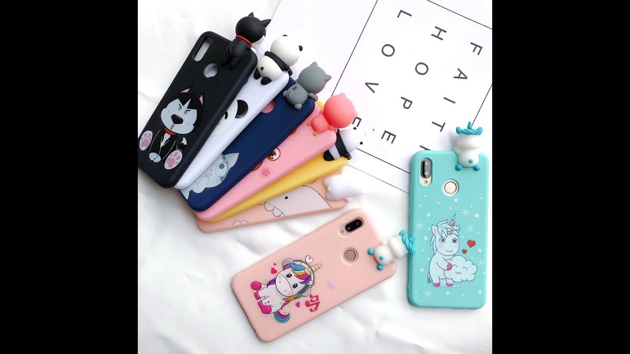 Honor 10 Lite 3D Case on for Etui Huawei P Smart 2019 Case C
