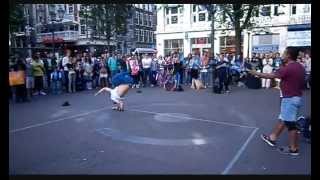 Street DANCE RAW Team Loco Madrid & Unité Délires From France Break Dance @ Leidse Plein Amsterdam