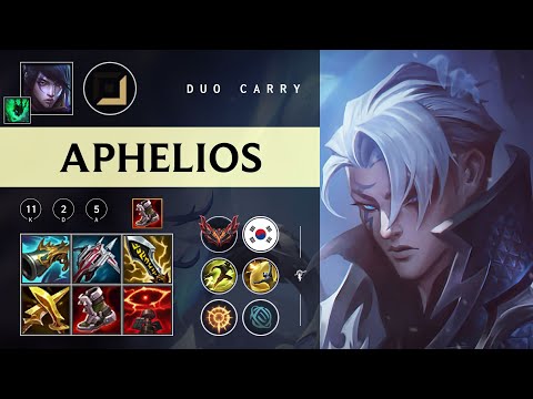 Aphelios ADC vs Kalista - KR Grandmaster Patch 26.01