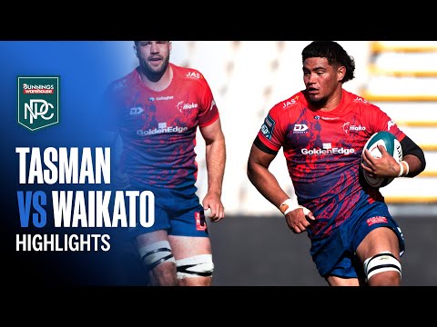 RD 8 HIGHLIGHTS | Tasman v Waikato (Bunnings NPC 2025)