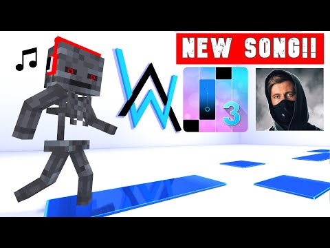 Monster School : Magic Tiles (Alan Walker) - Minecraft Animation