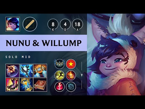 Nunu & Willump Mid vs Twisted Fate - VN Challenger Patch 25.17