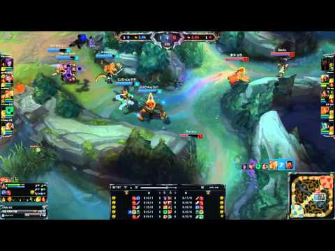 Madlife - Insane Thresh prediction hooks! - Korean SoloQ - Pre-Season 2015 - League of Legends