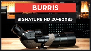 Video: Burris Signature HD 20-60x85 Vinklad Tubkikare