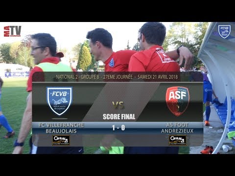 Foot - FCVB vs Andrézieux  27ème journée