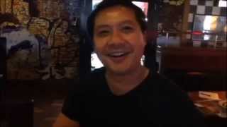 My 45th birthday with Sada at TGI Friday's in Kissimmee