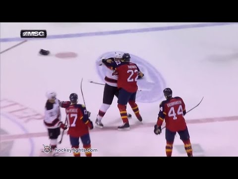 Bryce Salvador vs Shawn Thornton