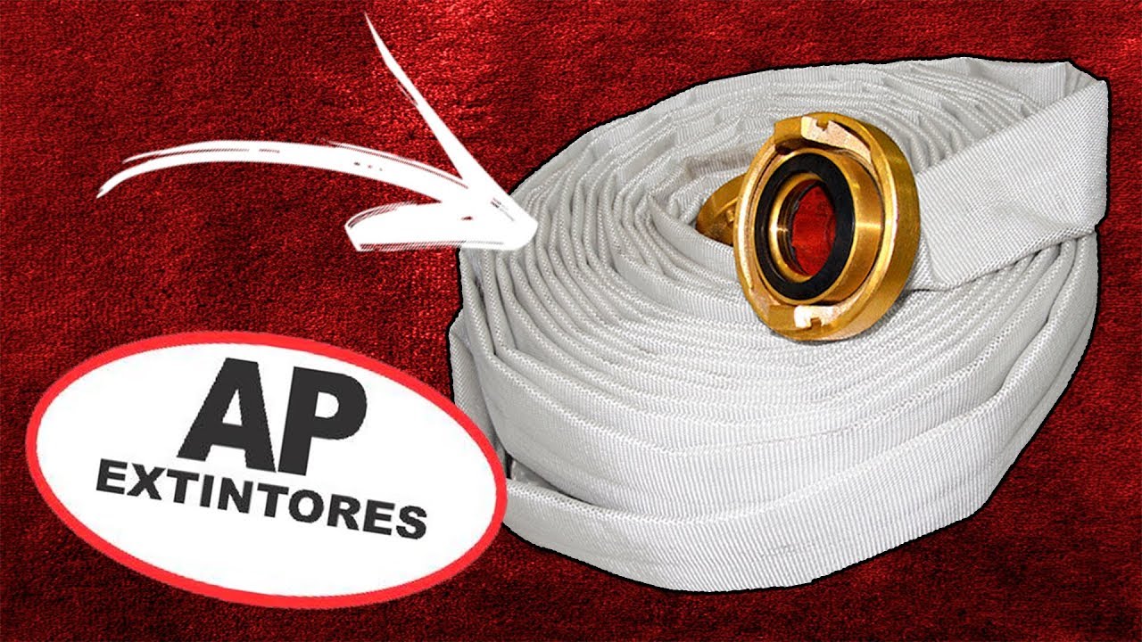 Como Funciona o teste hidrostático e empatação de mangueira - AP Extintores (#1).