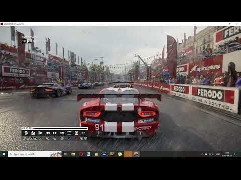 GRID 2019 Best Replays 45 Barcelona Memorial Run Medium Difficulty Day Rain