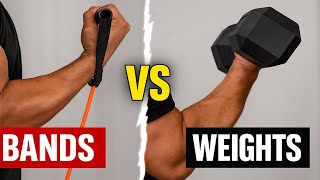 Bands vs. Weights – I Tested Both for 30 Days!
