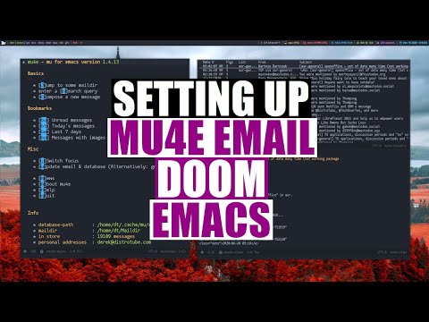 Setting Up The Mu4e Email Client In Doom Emacs