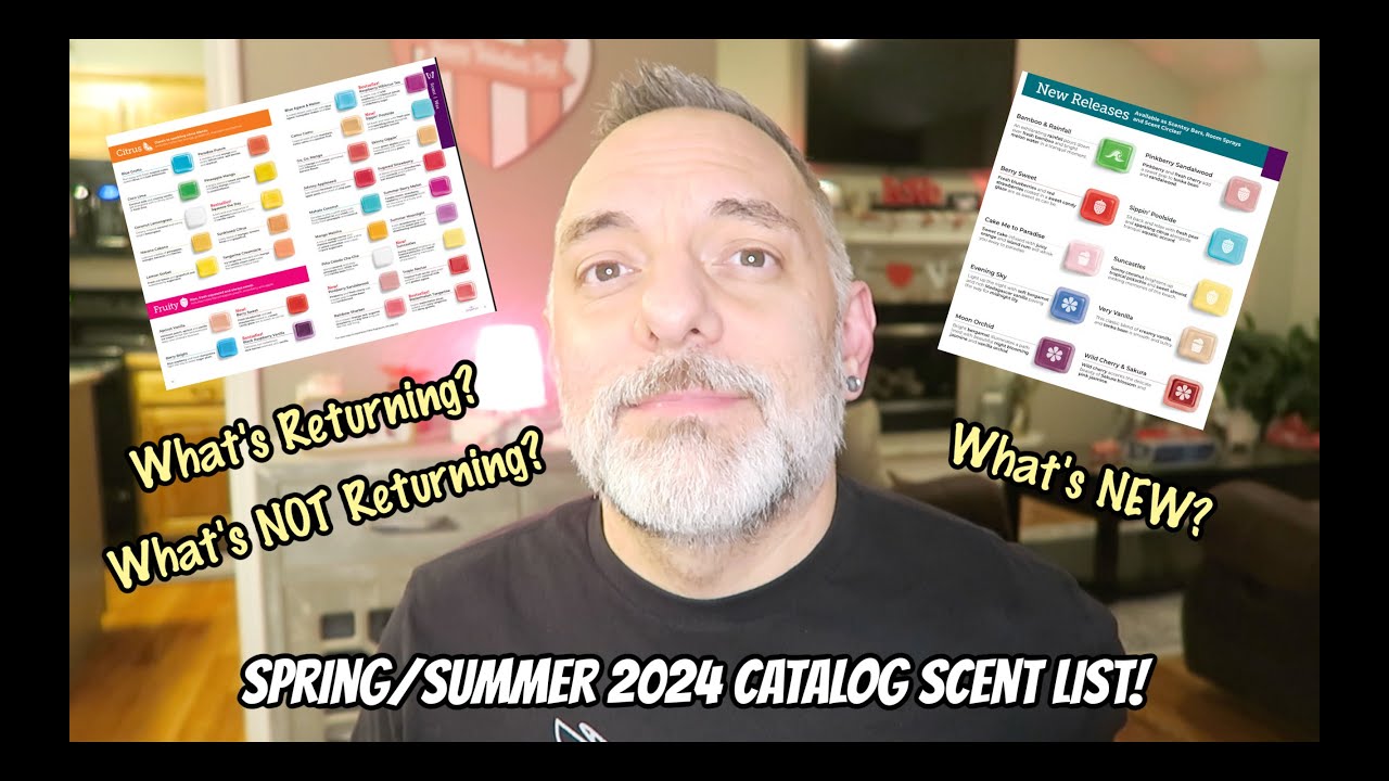 Scentsy Spring/Summer 2024 Catalog Scent List!