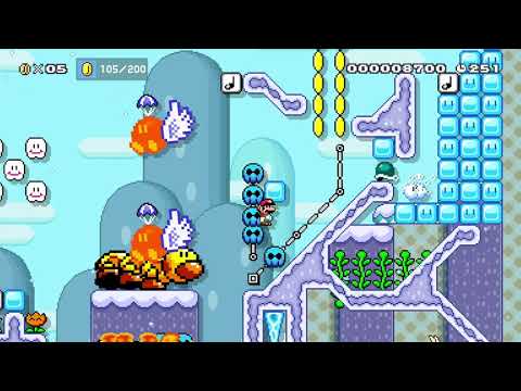 Automatic Level　[ don't move ]' by たぼっち 🍄 Super Mario Maker 2 #ahd 😶 No Commentary