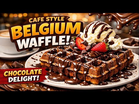 How to Make Perfect Belgian Style waffle  !  | SupplyWala Recipes