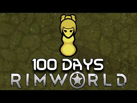 I Spent 100 Days in an Apocalyptic Wasteland in RimWorld