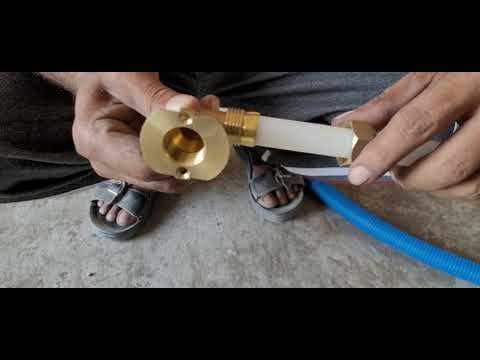 Best plumbing work How to installed Pex pipe in the wall