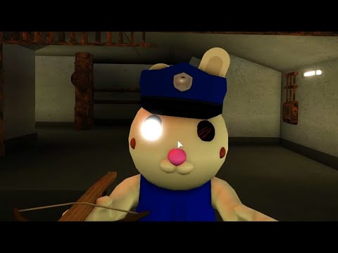 ROBLOX PIGGY 2 OFFICER NEW BUNNY JUMPSCARE - Roblox Piggy Book 2 RP