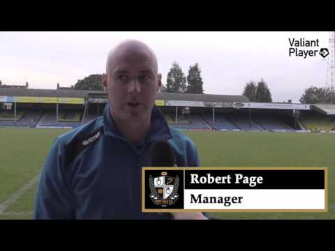 Freeview: Rob Page Post Southend United (A) - 2015/16