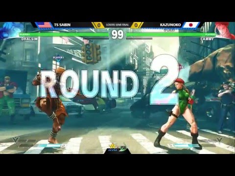 KSB2016 SF5 sabin[Dhalsim] VS kazunoko[CAMMY]