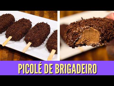 PICOLE DE BRIGADEIRO