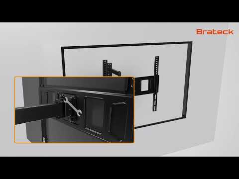 Výsuvný držák Brateck LPA63-443 pro TV 32"-55" 35kg polohovatelný nástěnný