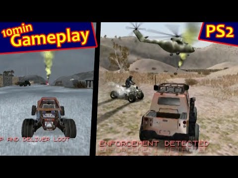 Smuggler's Run 2: Hostile Territory ... (PS2) Gameplay