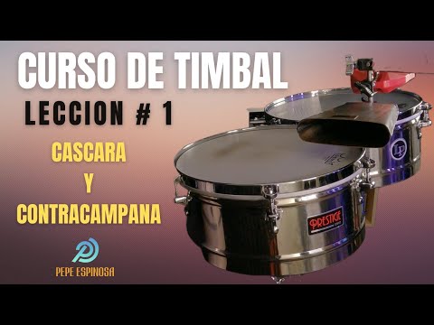 Como Tocar El Ritmo CASCARA y CONTRACAMPANA🔥✅👌▶︎ Leccion # 1 - Pepe Espinosa