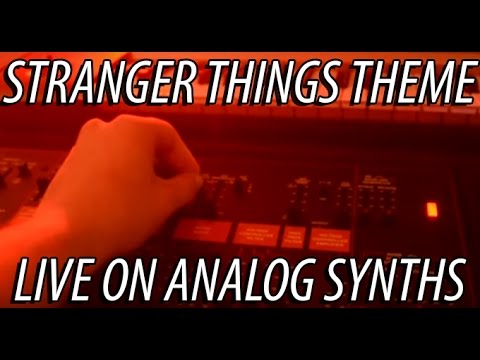 Stranger Things Theme Song - Live on Hardware Synths - Arp Odyssey, Korg Volcas, Electribe, KingKorg