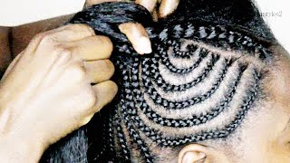 HOW TO DO C CORNROWS - VERY EASY TUTORIAL