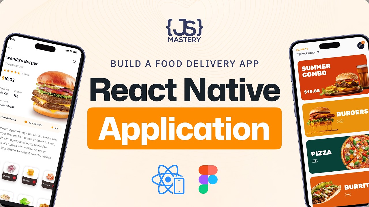 Build a Full Stack Food Delivery App in React Native with Scalable Database Architecture