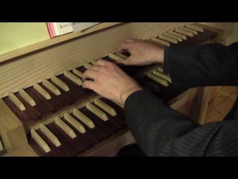 Demonstration of the Articulate Legato Touch on the Organ (Vidas Pinkevicius)