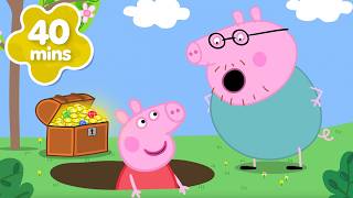 Peppa Pig encontra um TESOURO SECRETO debaixo da terra! 😲| Novos Episódios Completos