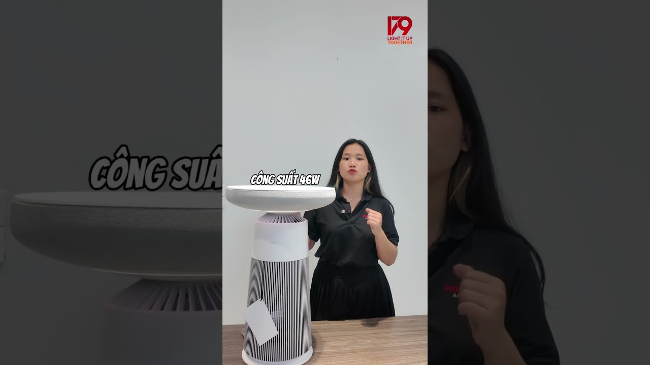 Máy lọc không khí kết hợp Loa LG PuriCare Aero Speaker AS20GSHU0 46W