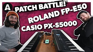 Video thumbnail for Patch Battle! - Roland FP E50 vs Casio PX S5000 by Andertons Synths, Keys and Tech