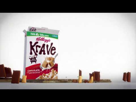 kellogg krave chocolate tv commercial 2013