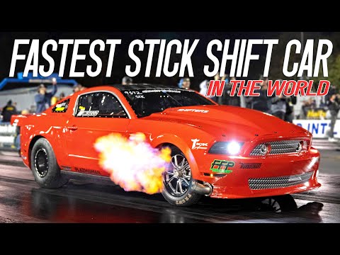 The FASTEST Stick Shift car in the World (1900hp Mustang)