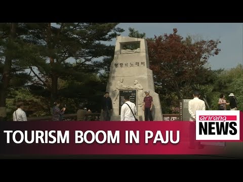 Visitors flock to Paju, one of the closest cities to North Korea