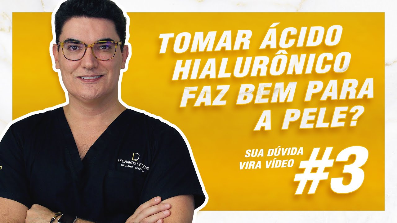 Ácido Hialurônico: suplementar faz bem para a Pele? | Sua Dúvida Vira Vídeo #3 #acidohialuronico