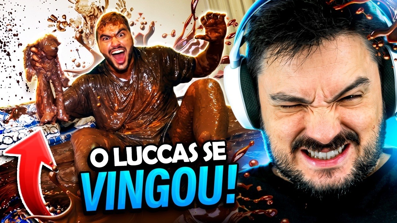 QUANDO O LUCCAS PASSOU DE TODOS OS LIMITES - React Irmãos Neto
