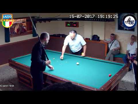 Biagi vs Villa - Gara Regionale Handicap 1/2/3Cat CSB Martino's Billiards(LT) 13/16Lug2017