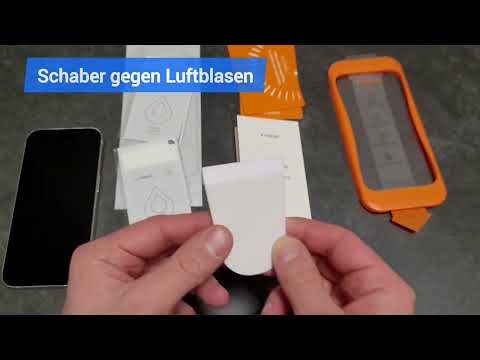 iPhone 15 Pro Panzerglas von TORRAS inkl. Rahmen