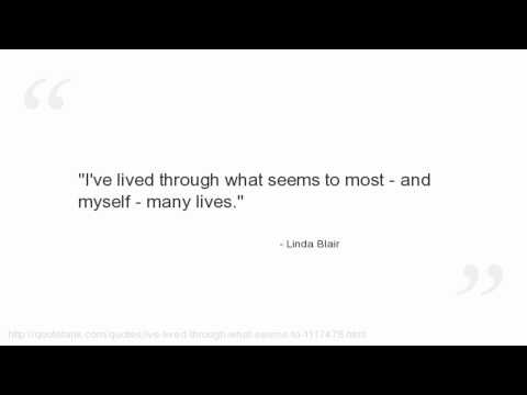 download lagu mp3 mp4 Linda Blair Quotes, download lagu Linda Blair Quotes gratis, unduh video klip Linda Blair Quotes