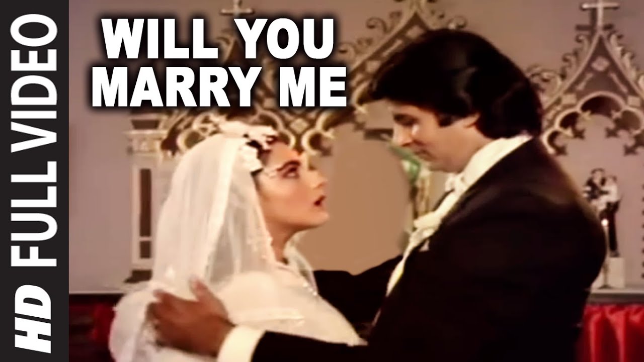 Will You Marry Me Lyrics  | Mard | Amitabh Bachchan, Amrita Singh | Anu Malik, Asha Bhosle | Anu Malik