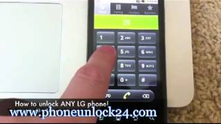 HOW TO UNLOCK LG CELL PHONE ALL NETWORKS ROGERS BELL T-MOBILE AT&T TELUS