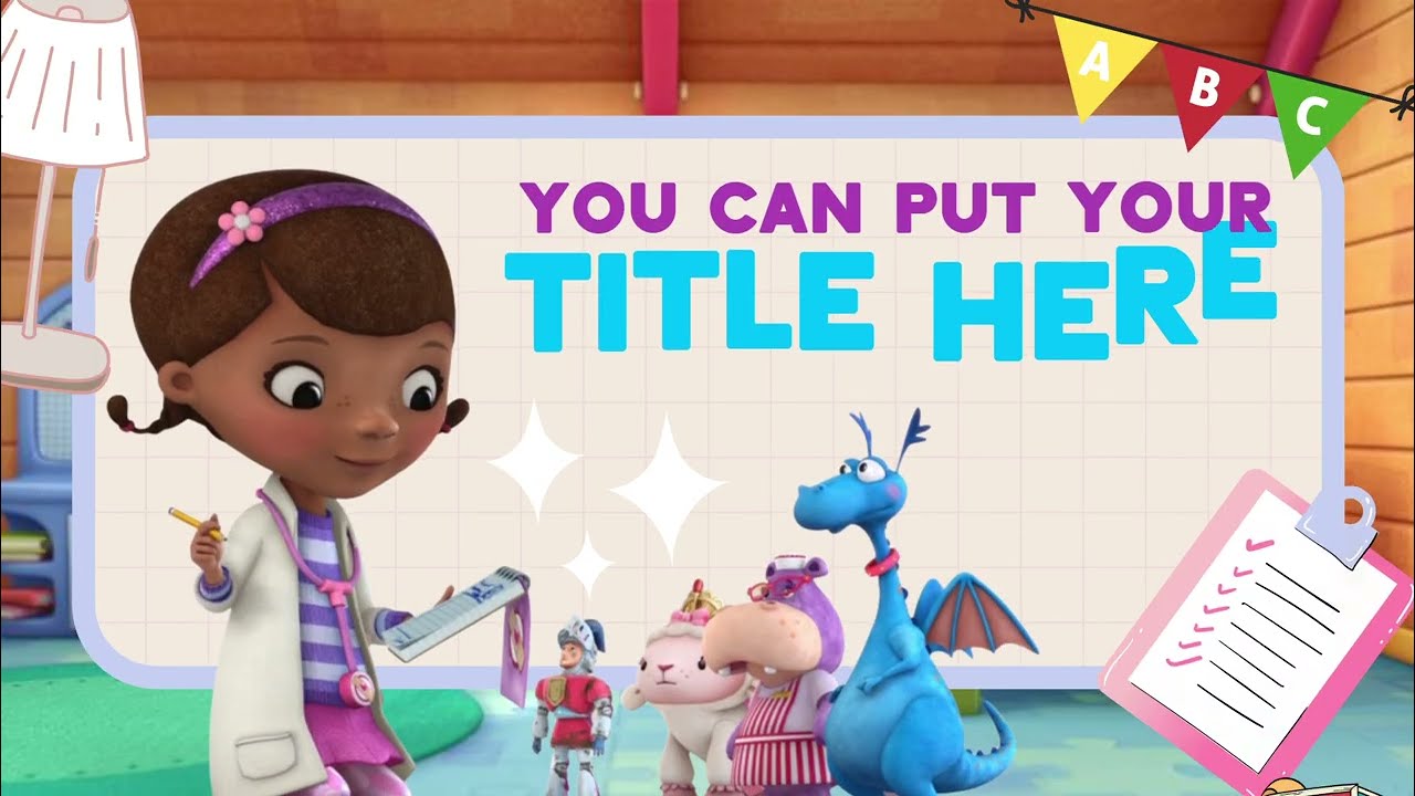CANVA DOC MCSTUFFINS POWERPOINT PRESENTATION TEMPLATE FOR DEMO TEACHING REPORT
