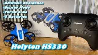 Holyton HS330 Mini Drone - Unboxing and Test Review