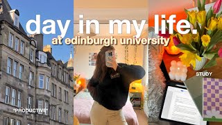 PRODUCTIVE DAY IN MY LIFE | study vlog at edinburgh university